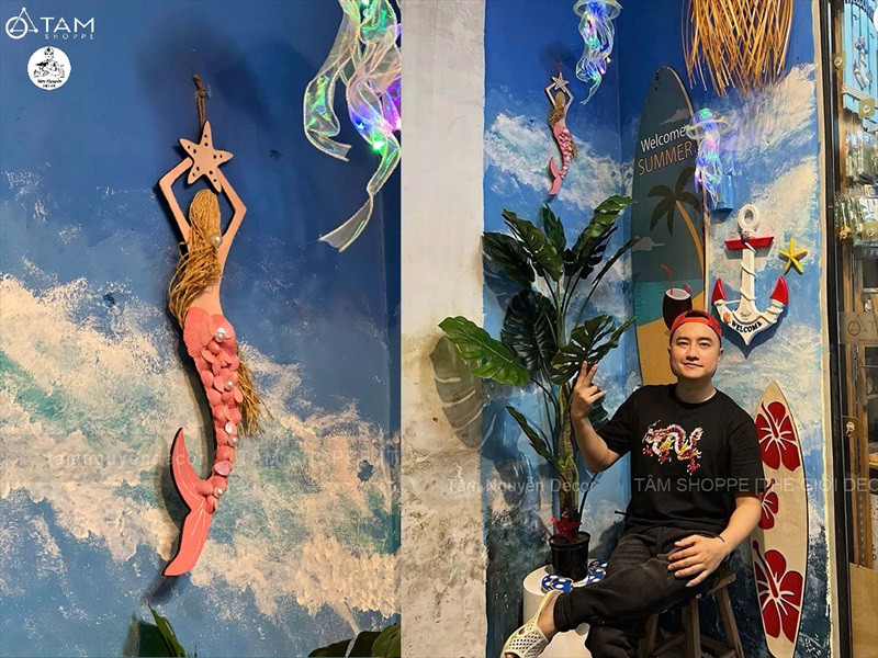 Decor góc tường nhỏ 